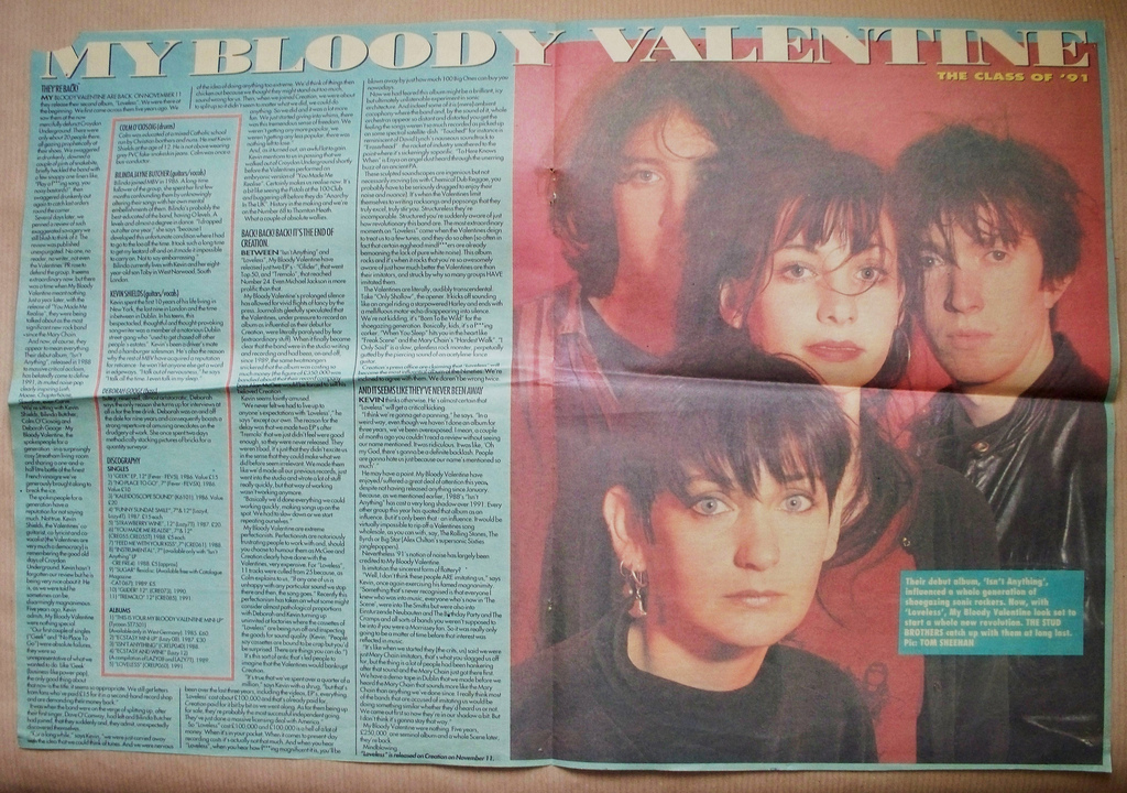 My Bloody Valentine, Bilinda Butcher, Kevin Shields, Debbie Googe